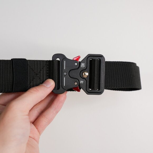 Tactical Quick-Release Black Belt - Picture 11 of 11